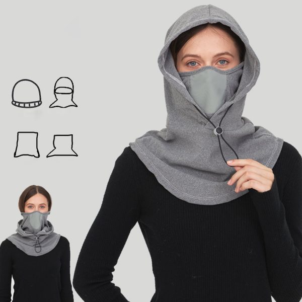 outdoor warm velvet mask