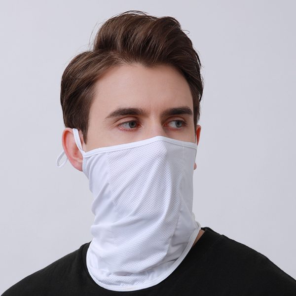 summer golf ice silk sunscreen mask