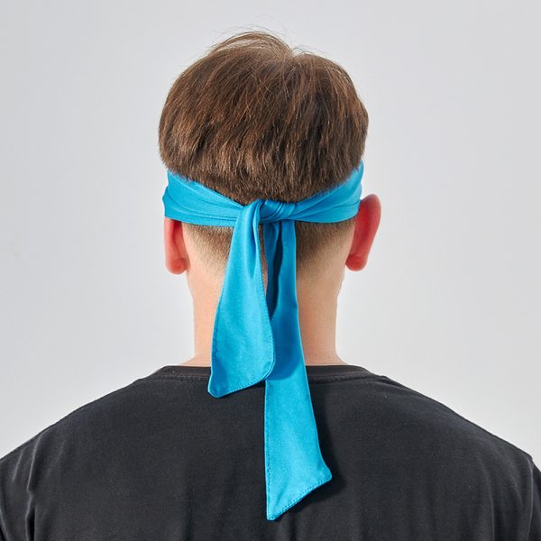 solid color sports headband