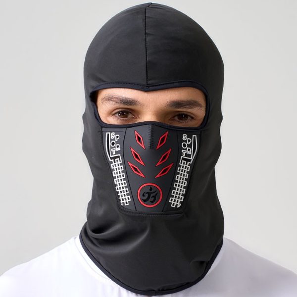 silicone breathable riding mask