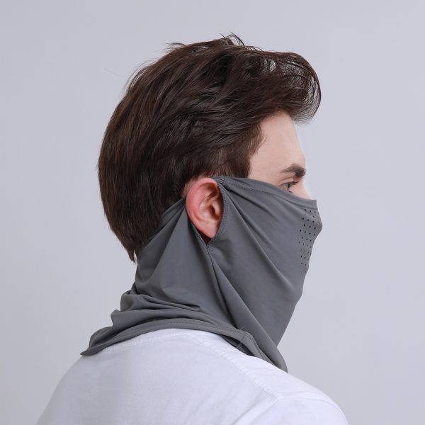 upf50+ice silk sunscreen mask