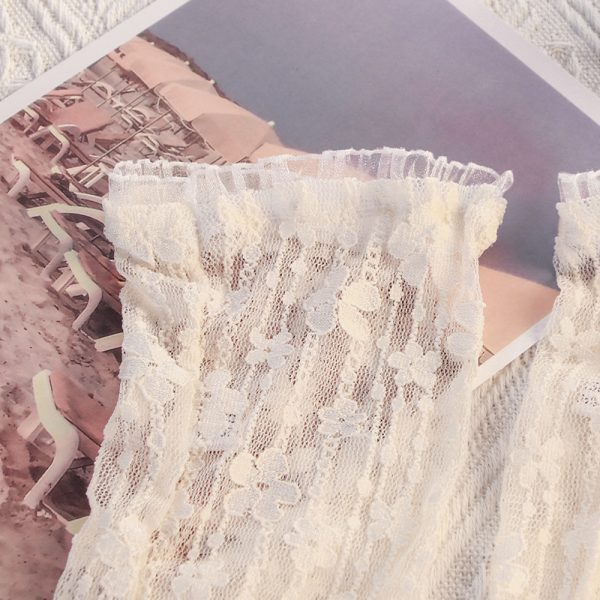summer new women's lace sunscreen sleeves