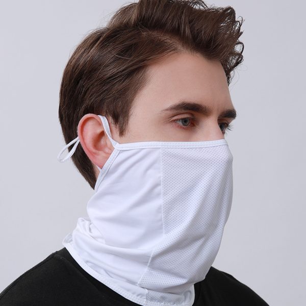 summer golf ice silk sunscreen mask