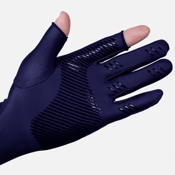 ice silk leakage finger sunscreen sports sleeve