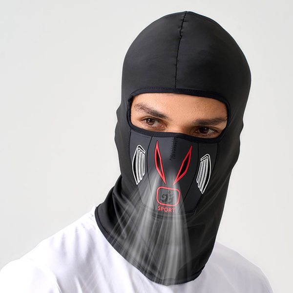 silicone breathable riding mask