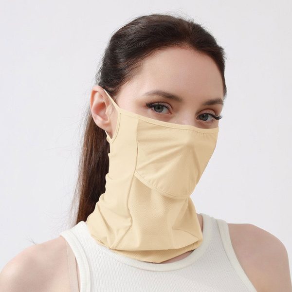 summer ultra thin ice silk breathable sunscreen mask