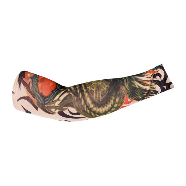 flower arm tattoo sunscreen sleeve