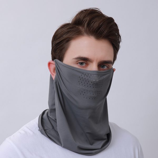 upf50+ice silk sunscreen mask