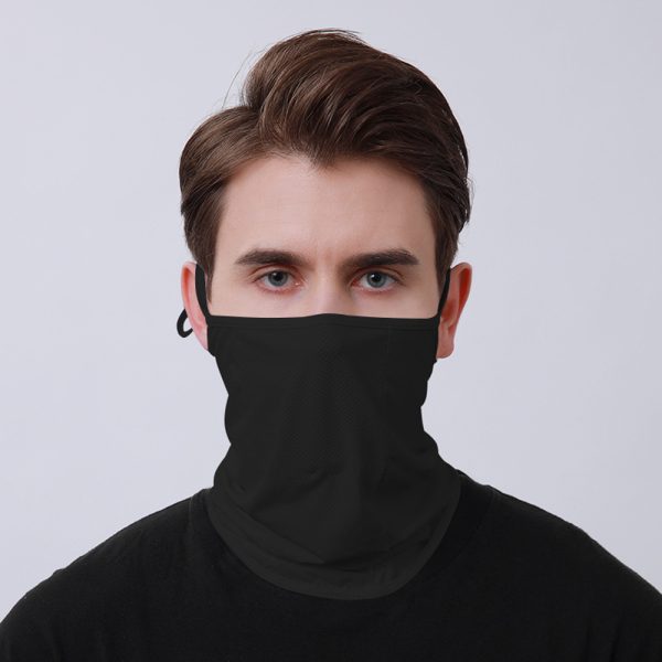 summer golf ice silk sunscreen mask