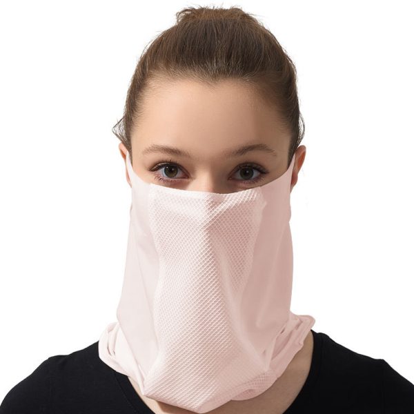 summer ultra thin nylon ice silk face mask