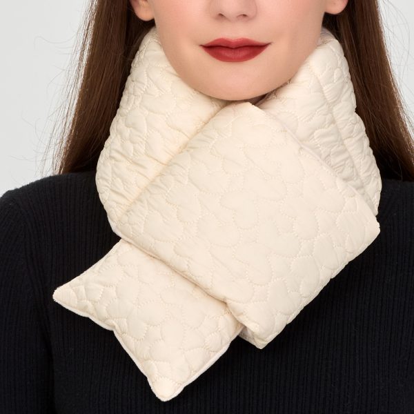 fashionable solid color embroidered velvet scarf