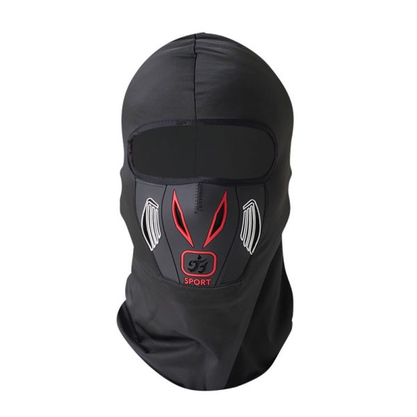 silicone breathable riding mask