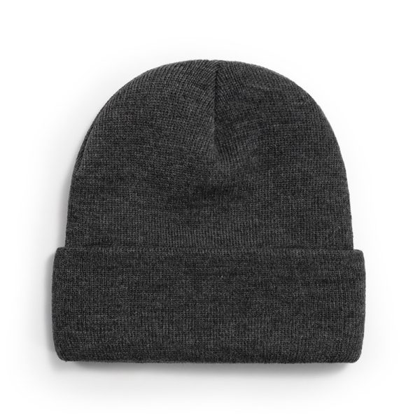 solid color knitted yarn cap