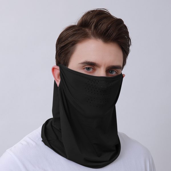 upf50+ice silk sunscreen mask