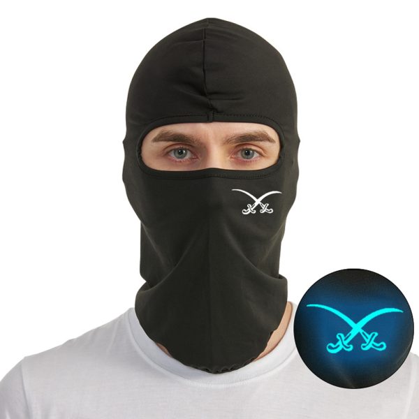 outdoor luminous sunscreen ice silk headband