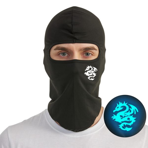 outdoor luminous sunscreen ice silk headband