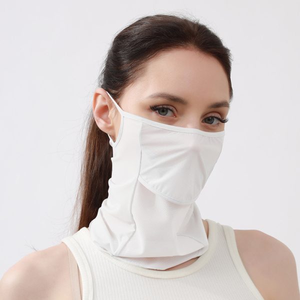 summer ultra thin ice silk breathable sunscreen mask