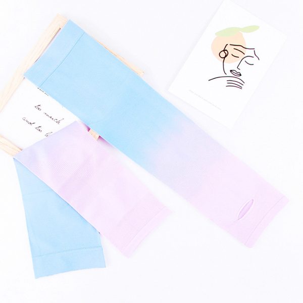 summer korean gradient ice sleeves